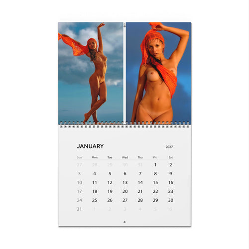 Wall Calendar - 27 photos Color and B&W - Fine Art Nude