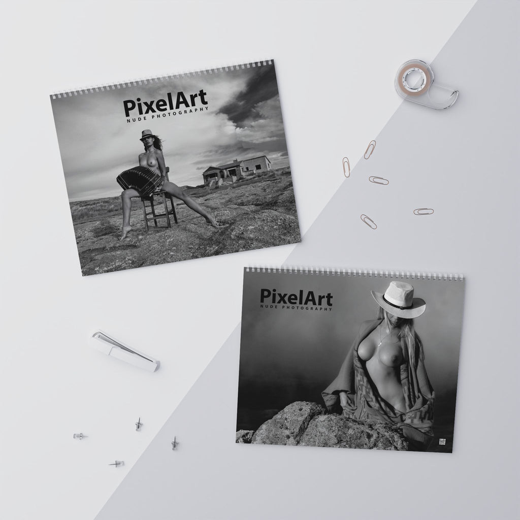 Wall Calendar - 14 photos B&W - Fine Art Nude Nº 1