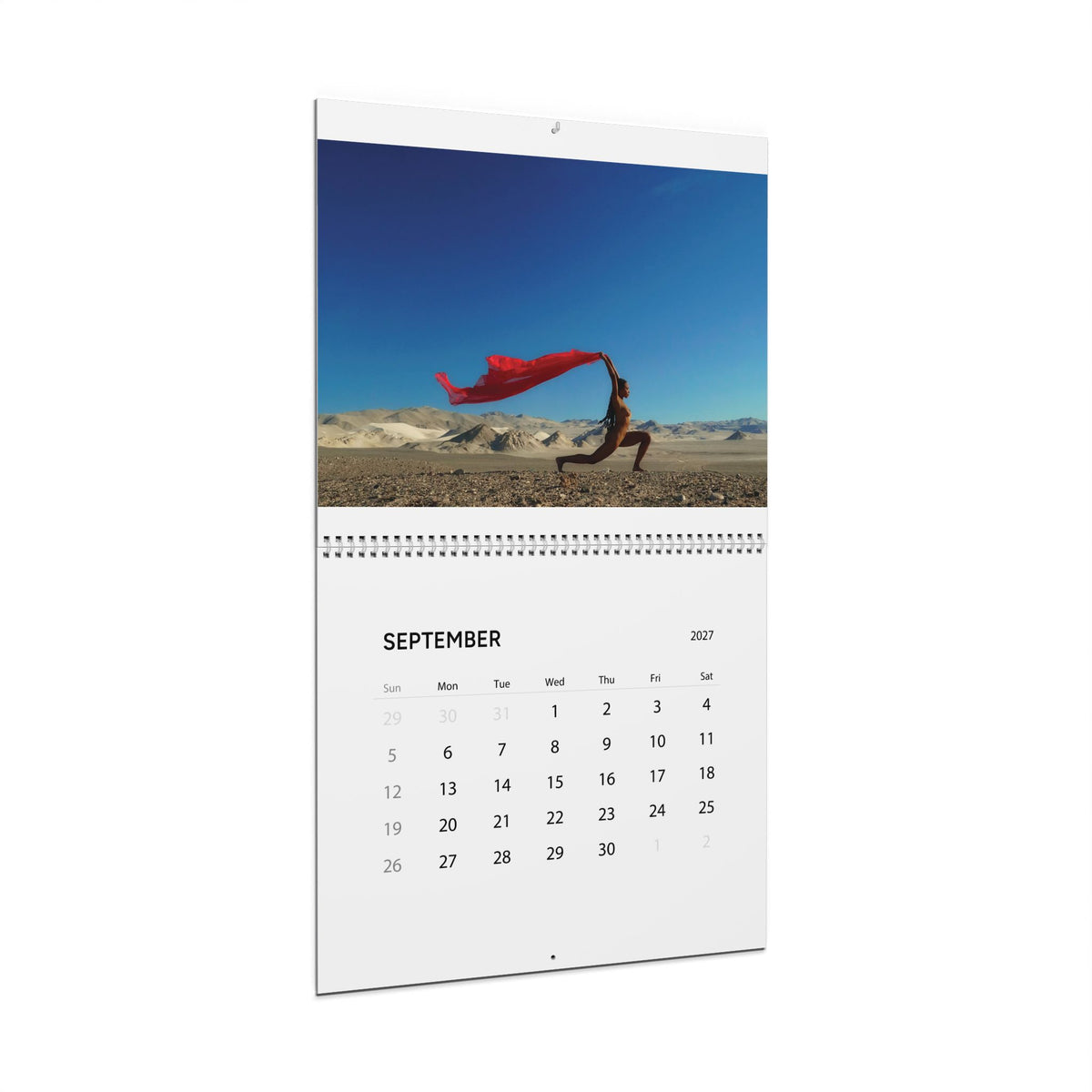 Wall  Calendar 2027 - 14 Photos Color - Fine Art Nude 3