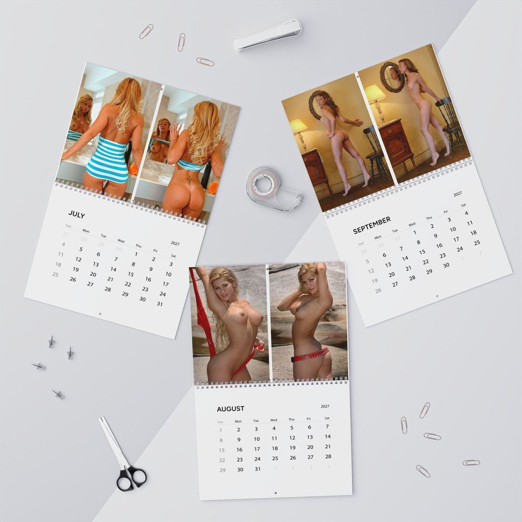 Wall Calendars 2027 - Glamour Nude - 27 Photos Color