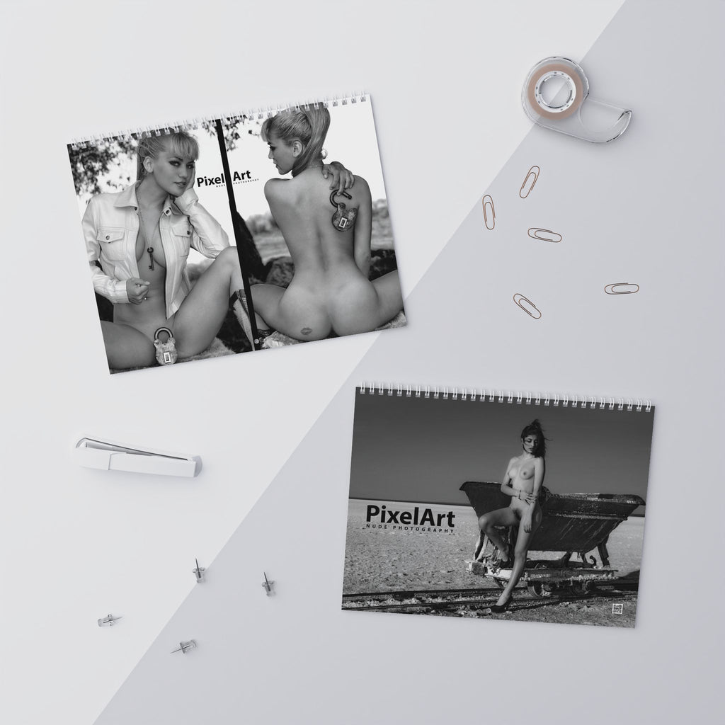Wall Calendar - 27 photos Color and B&W - Fine Art Nude