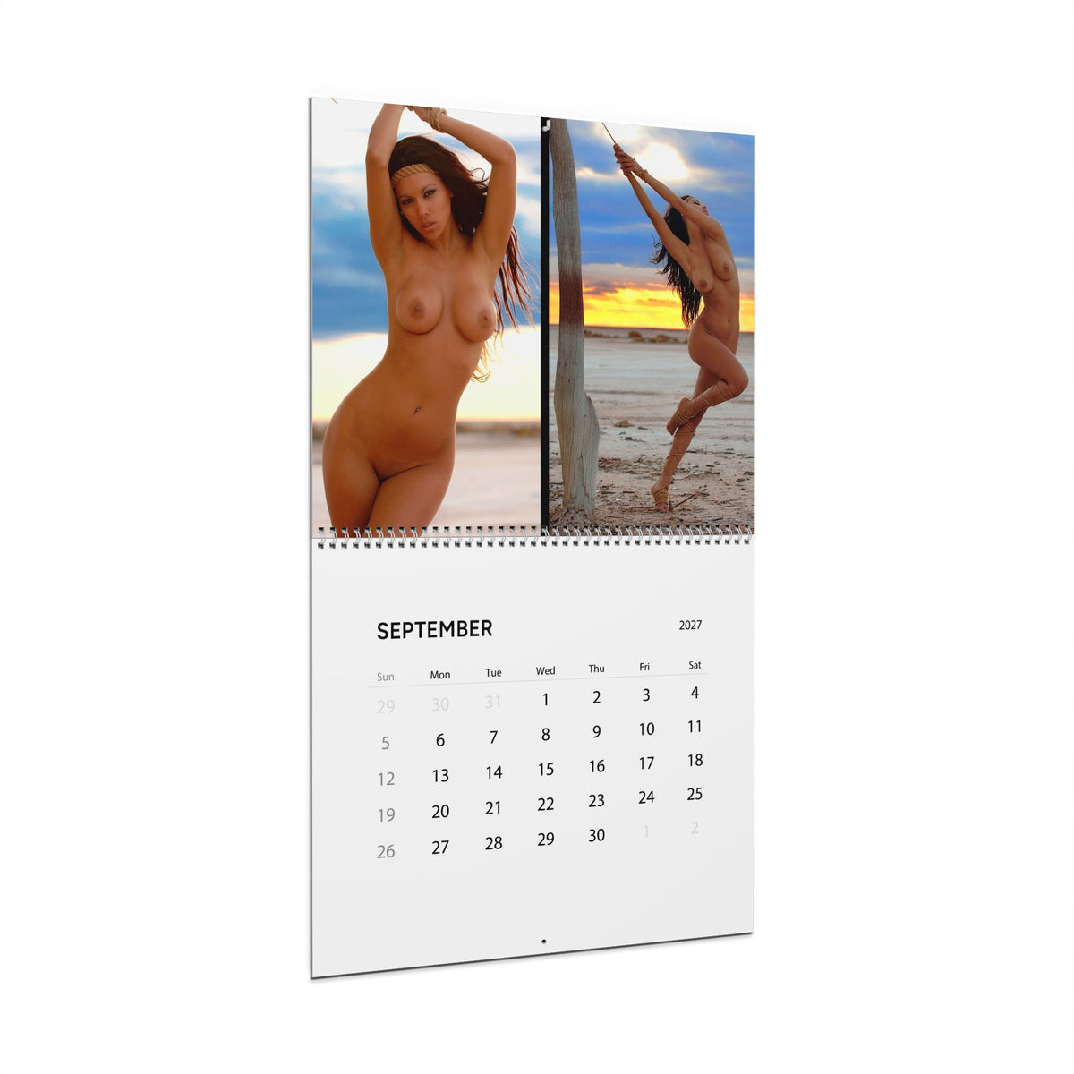 Wall Calendar - 27 photos Color and B&W - Fine Art Nude