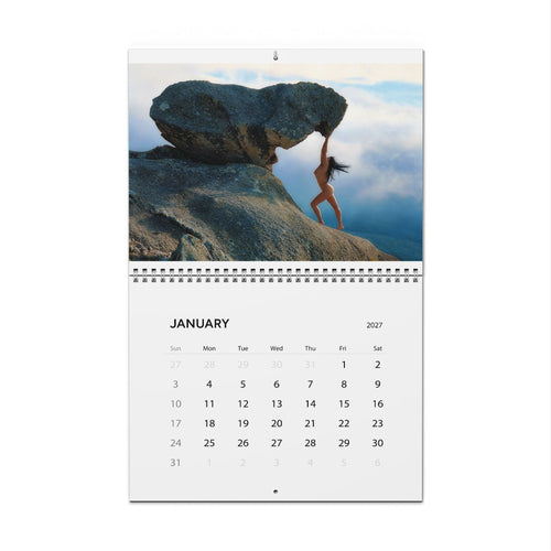 Wall  Calendar 2027 - 14 Photos Color - Fine Art Nude 3