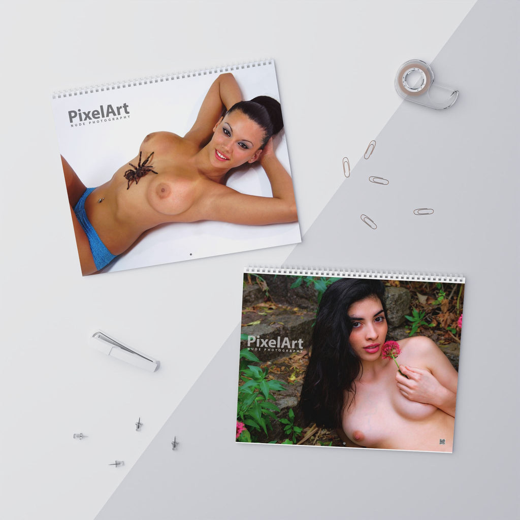 Adult Pinup Wall Calendar 2027 — Nude Glamour Monthly Calendar