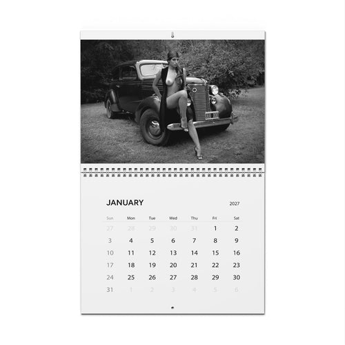 Wall Calendar - 14 photos B&W - Fine Art Nude Nº 2